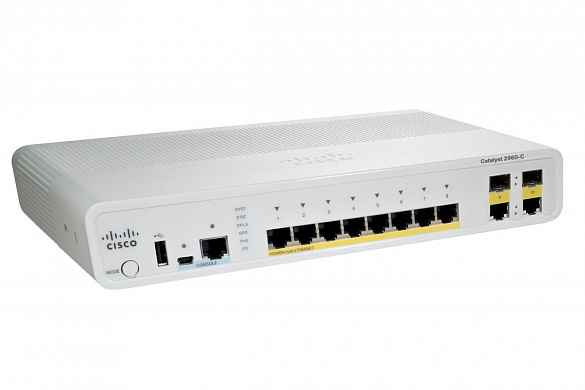 Коммутатор Cisco Catalyst 2960-C 2960C-8TC-S