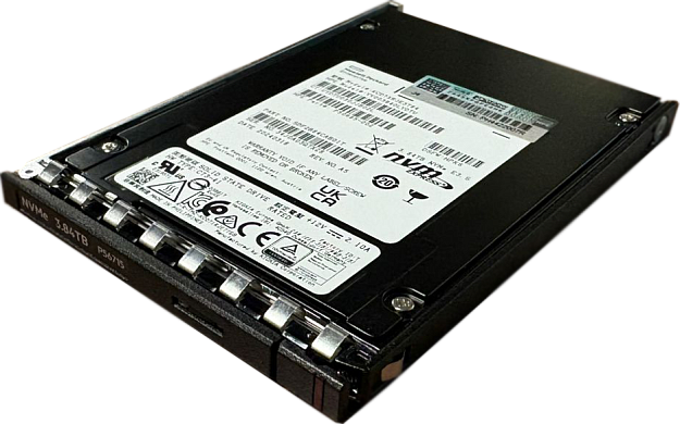 SSD накопитель HPE 3.84TB NVMe Gen5 Mainstream Performance Read Intensive E3S EC1 EDSFF CD7 SSD P56586-B21