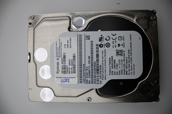 Жесткий диск Lenovo 2TB HDD FRU (00AD016)