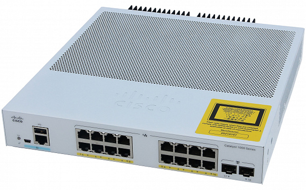 Коммутатор Cisco Catalyst C1000 C1000-16FP-2G-L