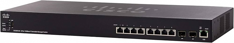 Коммутатор Cisco 350X Series SX350X-08