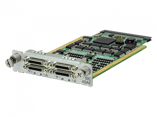 Модуль HPE MSR 4-port Enhanced Sync/Async Serial SIC Module (JG737A)