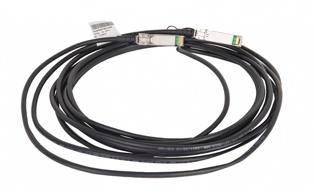 Кабель HPE BladeSystem c-Class 10GbE SFP+ to SFP+ 5m Direct Attach Copper Cable (537963-B21)