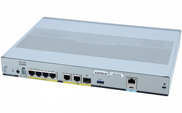 Маршрутизатор Cisco ISR 1000  C1111-4PW