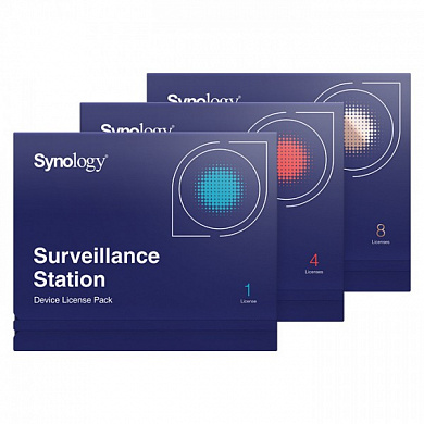 Лицензия Synology для 4 IP-камер (Device License Pack 4)