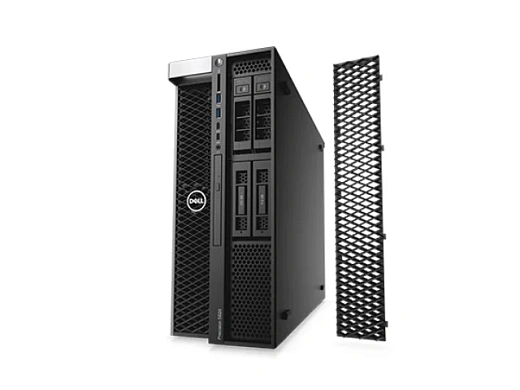 Dell Precision 5820 Tower W-2223, 2x8GB, 512GB M.2 PCIe NVMe SSD, 2x2 TB 7200 RPM 3.5-inch SATA, AMD Radeon Pro W6300 2GB, KB216, MS116, Windows 11 Pro