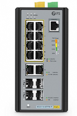 Коммутатор FS IES3110-8TFM-P