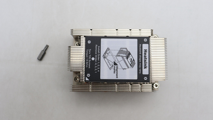 Радиатор Lenovo LGA4844 2U 4x Heatpipes Standard Heatsink W/Grease (03LD396)