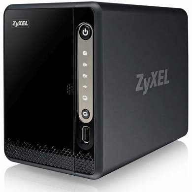 Сетевое хранилище ZYXEL NAS326 черный