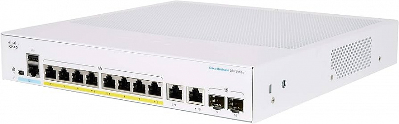 Коммутатор Cisco Business 350 Series CBS350-8FP-2G