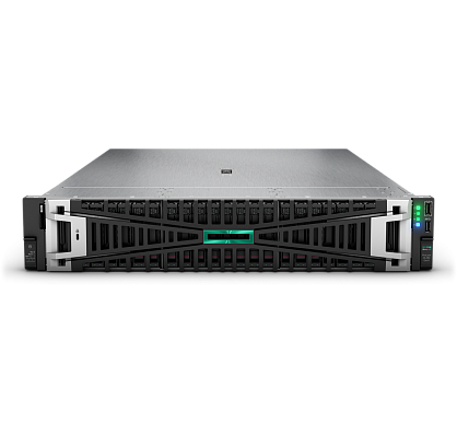 Сервер HPE ProLiant DL380 Gen11 (up to 8x2.5" SAS/SATA/NVMe), rack 2U / 2 x Intel Xeon Gold 6442Y 2.6G, 24C/48T, 16GT/s, 60M Cache, Turbo, HT (225W) DDR5-4800 / 16 x HPE 16GB Single Rank DDR5-4800 / 2 x 1.92TB SAS 12G Read Intensive 2.5" SC DS SSD / 6 x 2
