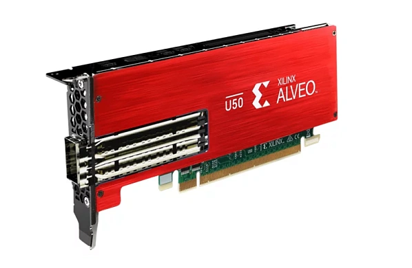 Сетевая карта-ускоритель Xilinx Alveo U50 Accelerator for HPE R4B02A