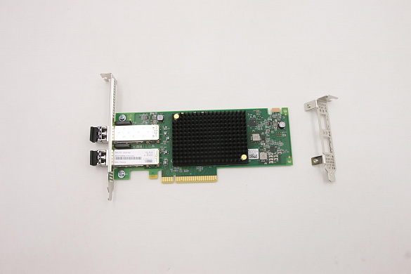 Сетевая карта Lenovo Fibre Channel, Emulex LPe36002, PCIe, 64GB, 2 port (03GX398)