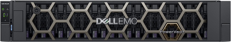 Dell ME424 12x2.4TB SAS HDD, 2x12Gb HD Mini-SAS to HD Mini-SAS 2M Cable, Dual PS, Bezel, Rails