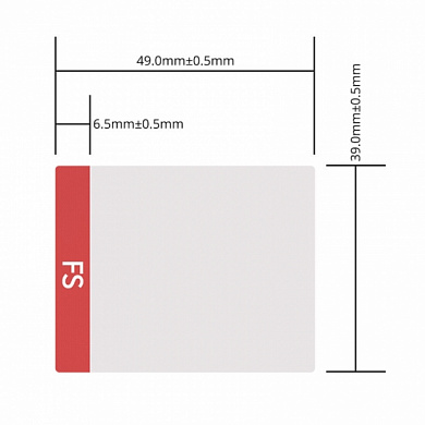 Наклейка FS LA-49.0X39.0
