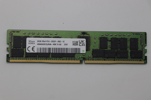 Оперативная память Hynix HMA84GR7DJR4N-WM 32GB 2Rx4 PC4-2933 8Gbit RDIMM IPDC -M1 AVAP (02YE612)