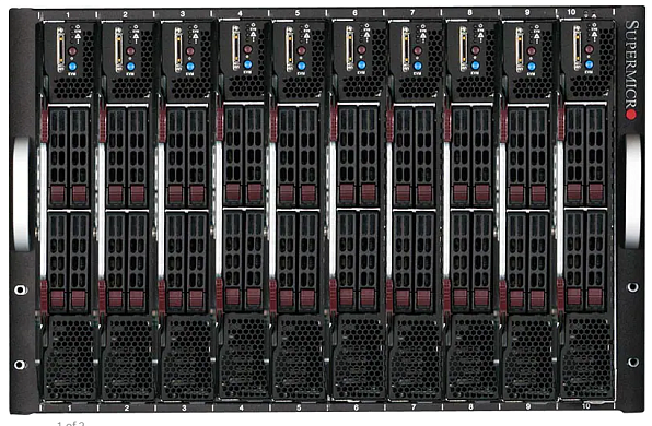 Блейд-сервер Шасси Supermicro SBE-714