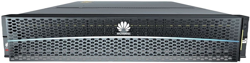 Система хранения данных Huawei OceanStor 5510 (2U, Dual Ctrl, SAS, AC\240V HVDC, 384GB Cache, 4*(412Gb) SAS, 123.5", SPE53C0212 / 2x 2 ports 100Gb ETH I/O module (QSFP28, 100Gb ETH/for Front-End) / 87x 8TB 7.2K RPM NL-SAS Disk Unit (3.5") / 4x 7.68TB