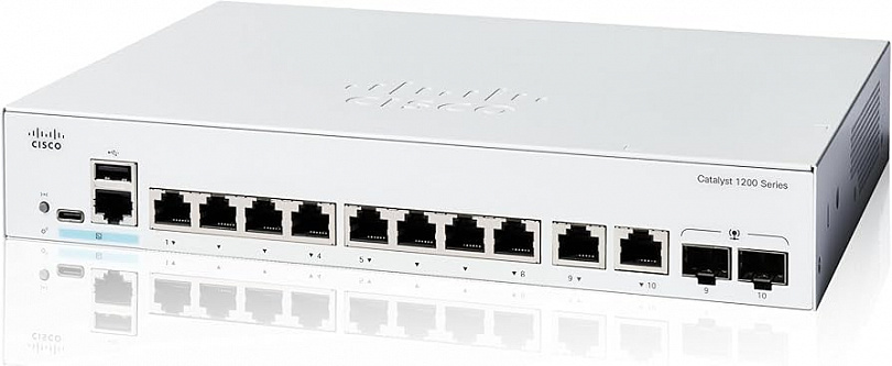 Коммутатор Cisco Catalyst C1200 C1200-8T-E-2G