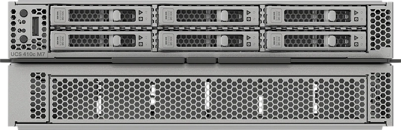 Серверный узел Cisco UCS X410c M7