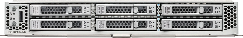 Серверный узел Cisco UCS X210c M7