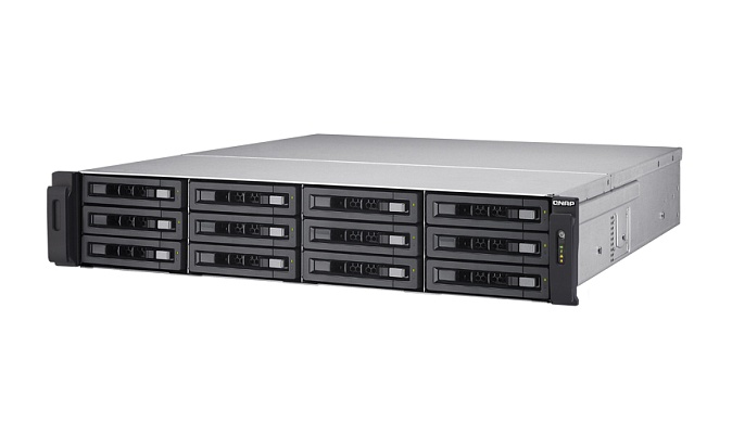 Сетевой накопитель QNAP TVS-EC1280U-SAS-RP-16G-R2