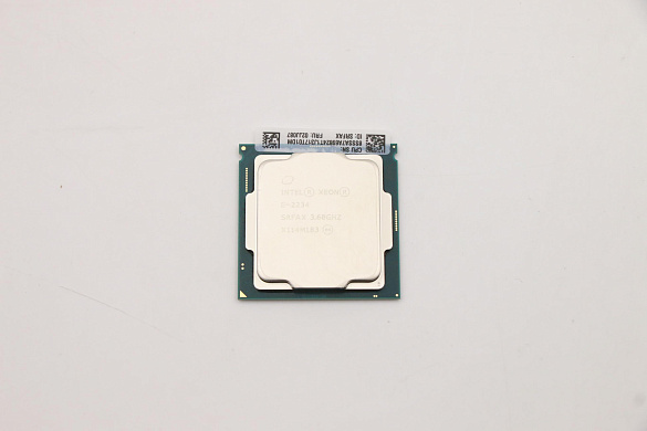 Процессор Intel Xeon E-2234 3.6GHz, 4C, GT0, 8MB, 71W, 128GB, DDR4-2666MHz, Non-Graphics (Coffee Lake-S Refresh) (02JJ087)