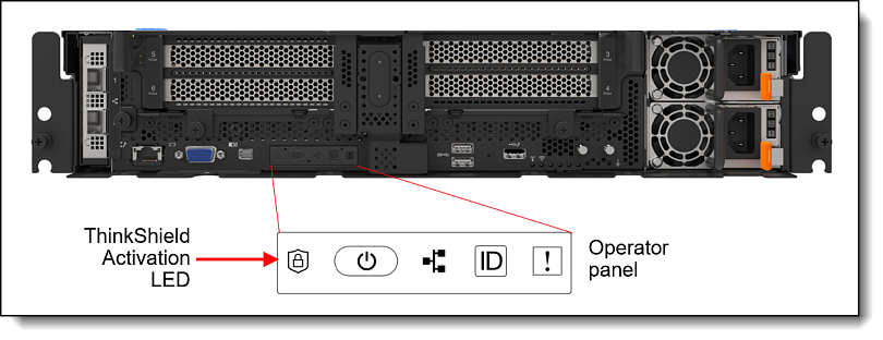 Монтажный комплект Lenovo EIA LED kit (00AL762)