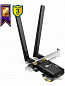 Tp-link Сетевая карта Archer TX55E AX3000 Wi-Fi 6 Bluetooth 5.2 адаптер PCI Express