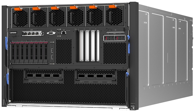 GPU-сервер Lenovo с 8 ускорителями NVIDIA B300 SXM