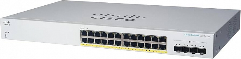 Коммутатор Cisco Business 220 CBS220-24FP-4X