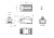 Hyperline PLEZ-8P8C-UA-C6-SH-100 Разъем легкой оконцовки RJ-45 (8P8C) под витую пару, язычок Arch, категория 6 (50 µ/ 50 микродюймов), экранированный, универсальный (для одножильного и многожильного кабеля) (100 шт.)