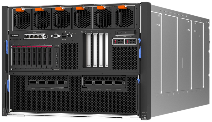 GPU-сервер Lenovo с 8 ускорителями NVIDIA B300 SXM