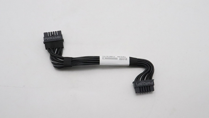 Кабель Lenovo Cable, Internal,SR650 V3,PWR2 cable-3.5BP,16P-16P,PWR3(MB) to Pwr2(BP),170mm (03KM725)