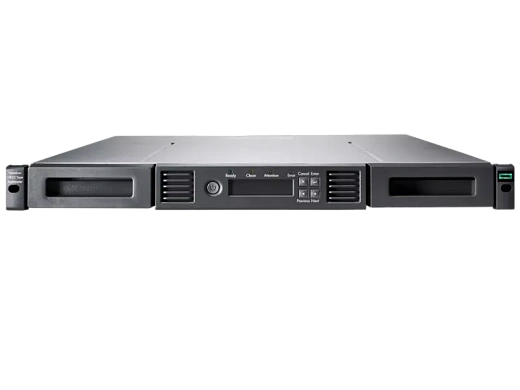 СХД HPE StoreEver MSL 1/8 G2 0-drive Tape Autoloader / 1x HPE StoreEver MSL LTO-9 Ultrium 45000 SAS Drive / 1x HPE Ultrium Universal Cleaning Cartridge / 1x HPE LTO-9 Ultrium 45TB RW Non Custom Labeled 20 Data Cartridges with Cases