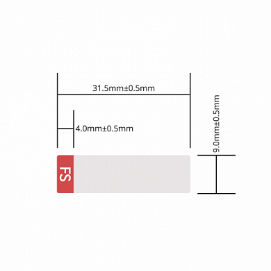 Наклейка FS LA-31.50X9.00
