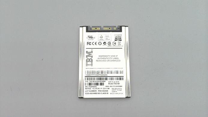 SSD-накопитель Lenovo 100GB SATA 1.8 (00W1121)