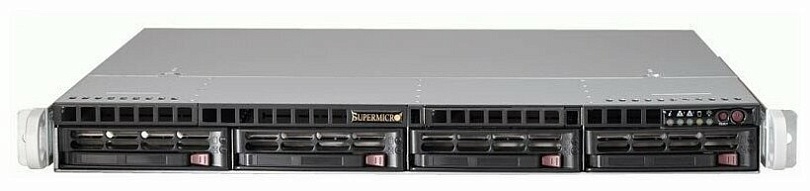 Сервер Supermicro SYS-510P-WTR / X12SPW-TF / CSE-815TS-R504WBP6 / LGA 4189 / Intel C621A / 8x DDR4 up to 2048GB ECC 3DS LRDIMM / 4x 3.5" Hot-swap NVMe/SATA bays / 2x PCIe 4.0 x16 FHFL + 1x PCIe 4.0 x16 LP / Dual 10GBase-T LAN Intel X550 / 500W Redundant P