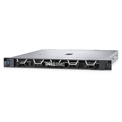 Dell PowerEdge R250 (up to 4x3.5″ SAS/SATA) rack 1U / iDRAC9 Enterprise/ Rails / Bezel / 3Y WR / 1 x Intel Xeon E-2334 3.4GHz 8MB 4C 65W / 4 x 8GB UDIMM ECC 3200MHz / 4 x 1TB NL SAS 12Gbps 7.2k 3.5" HD Hot Plug / 1 x PERC H355 RAID (0,1,5,6,10,50,60) 8GB 