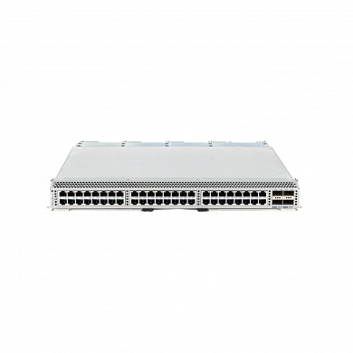 Модуль HPE Arista 7300X 48-port RJ45 10GBASE-T & 4 port 40GbE QSFP+ linecard (spare) Min 1/Max 4 QSFP+ 40G Transceivers DCS-7300X-64T-LC (JH556A)