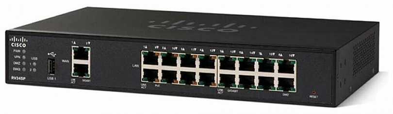 Маршрутизатор Cisco RV345P-K8