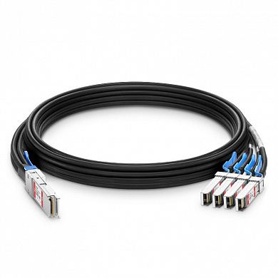 Кабель FS QSFP-40G-4SACxxx