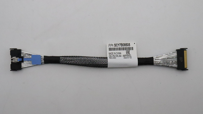 Кабель Lenovo Cable, Internal,MCIO8x CBL, PCIEGen5, 8x2.5AnyBay, 200mm (03KL494)