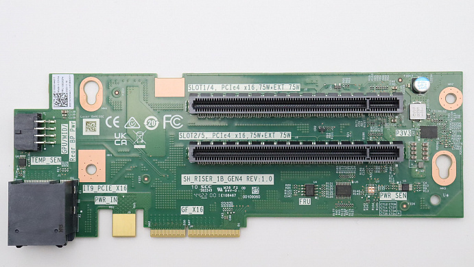 Райзер-карта Lenovo Riser Card, PCIe Gen4, x16/x16/E, Riser1&2 (03GX274)