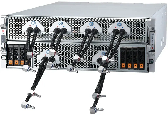 Сервер для искусственного интеллекта Supermicro SYS-421GE-TNHR2-LCC-G1