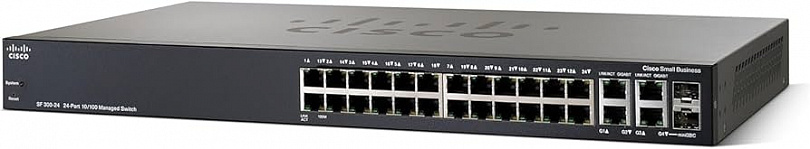 Коммутатор Cisco 300 Series SF300-24