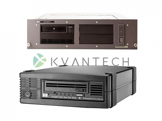 Ленточные накопители HPE StoreEver LTO-5 Ultrium 3000 / 3280 SAS Tape Drive EH900A