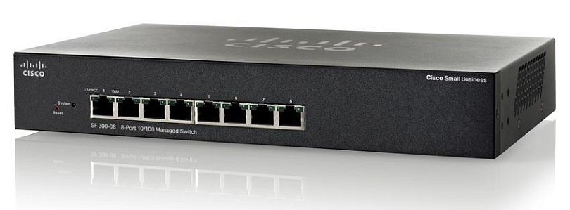 Коммутатор Cisco 300 Series SF300-08