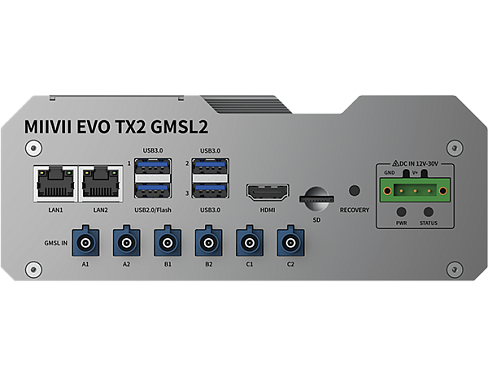 AI-компьютер MiiVii (6×GMSL, 1×HDMI, 2xCAN, 1xTF Slot, 1×M.2 M Key,1×Mini PCle,1×Nano SIM)