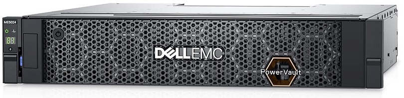 Система хранения данных (СХД) Dell ME5024 24B 32Gb FC Type-B 8 Port Dual Controller, 12x1.92TB SSD SAS ISE Read Intensive, 8X SFP+, FC32, 32GB, 580W RPS, Rail, Bezel
